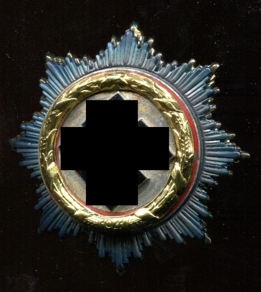 Wehrmacht Deutsches Kreuz in Gold mehrteilige Anfertigung