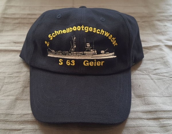 Baseballcap, 2. Schnellbootgeschwader S63 Geier