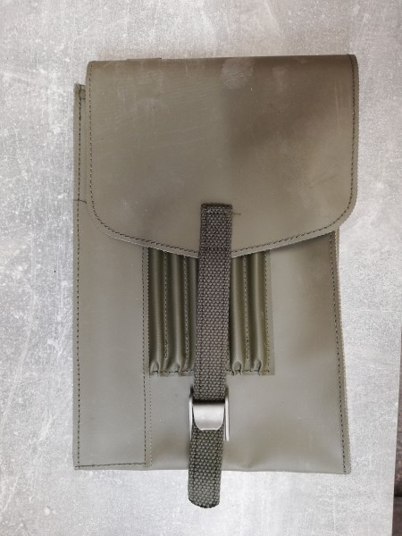 Bundeswehr Tasche Meldetasche Kartenmeldetasche oliv von 6/88 - neuwertig Original