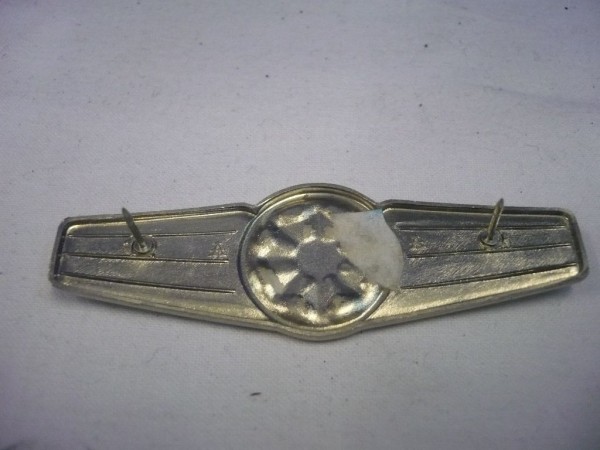 Tätigkeitsabzeichen, Feldjäger, Silber, Metall