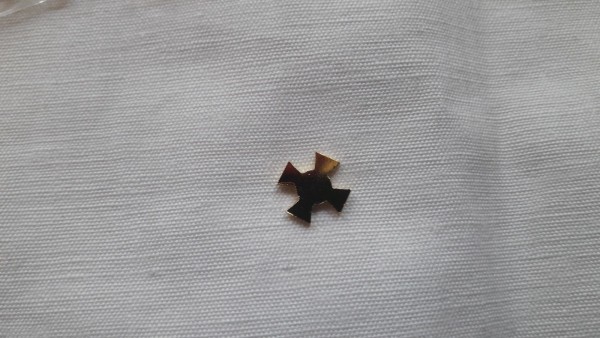 Bundeswehr Ehrenkreuz in Gold, Bandschnallen Auflage ohne Splinte