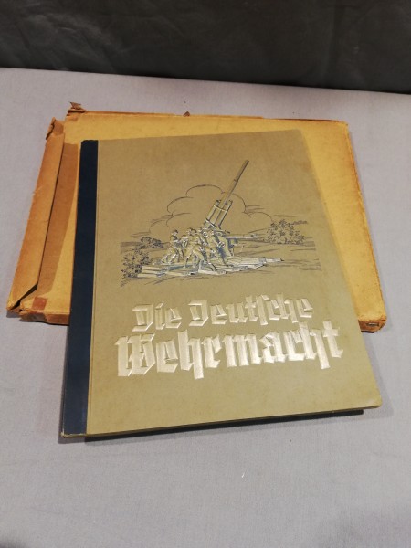 Buch: Die Deutsche Wehrmacht - Zigarettenbilder Sammelbilderalbum Sammelbilder