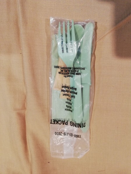 US Dining Packet - Besteck für das MRE Original verpackt