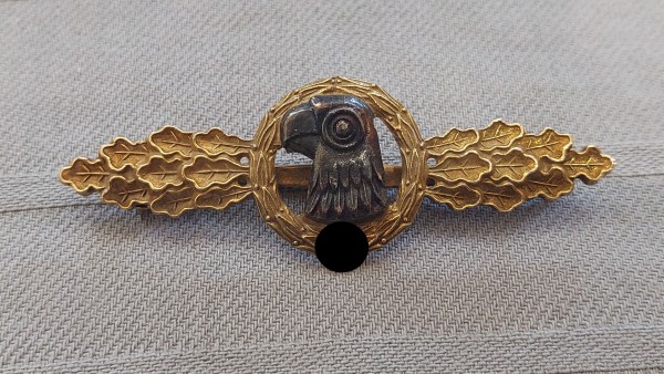 Frontflugspange für Aufklärer in Gold
