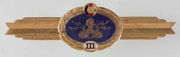 Klassifizierungsabzeichen,Qualifizierungsspange, für Schiffsmaschinenpersonal, Stufe 3