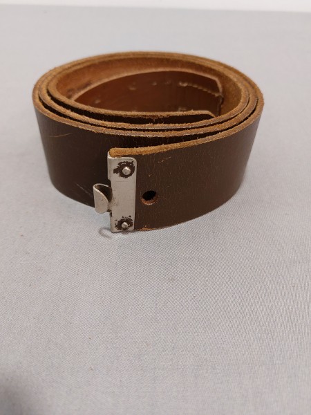 3. Reich Koppel Lederkoppel Lederriemen braun - Länge 105cm