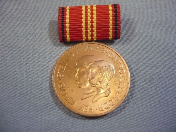 Medaille für Verdienste in der Volkskontrolle der DDR