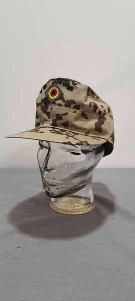 Bundeswehr Feldmütze / Expeditionsmütze Tropentarn BW - Größen 54-63 wählbar - glatter Schirm