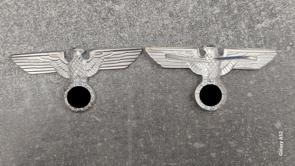 Mützenadler Partei in silber