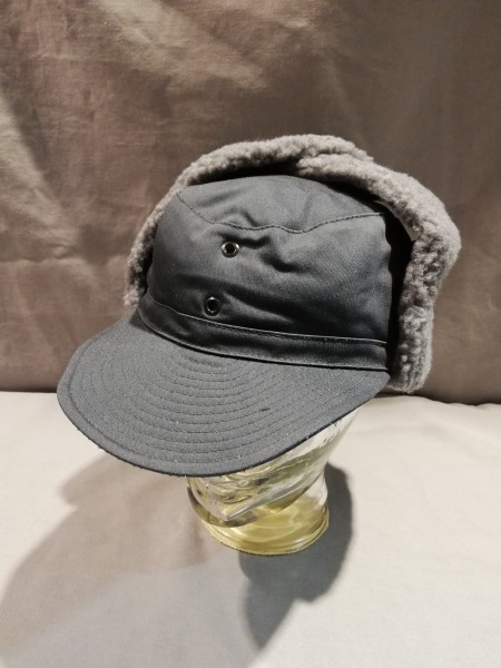 Schweden Wintermütze in dunkelgrau Größe 58 Original