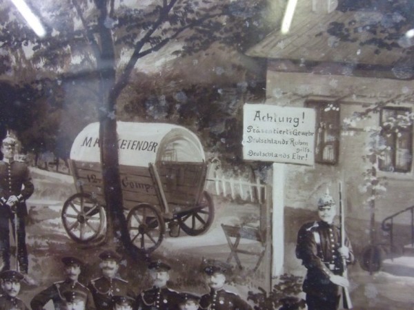 Preussen: Reservistenbild Zur Erinnerung an meine Dienstzeit  Infanterie Regiment 31 1901-1903 Graf Bosse
