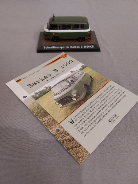 Modell Barkas B1000 - Maßstab 1:43 - Atlas Collection - OVP