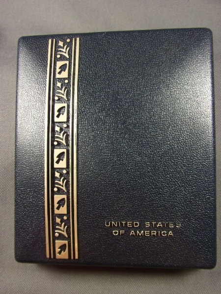 Etui für alle Orden USA geeignet, Leer, klein, 105 x 125 mm, ohne Aufschrift