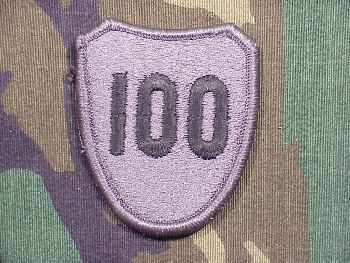 Armabzeichen 100th Infantry Division, ACU Digital
