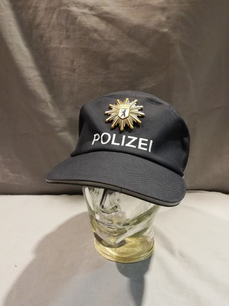 Polizei Berlin Baseballcap Grösse II = 55-57 mit Metallstern