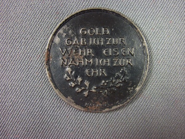 Medaille #In Eiserner Zeit 1916#
