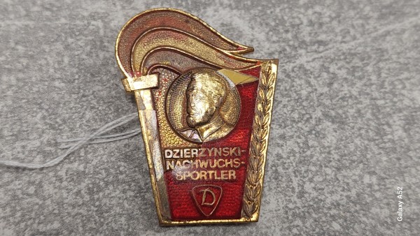 Ehrenzeichen Dzierzynski Nachwuchssportler DDR