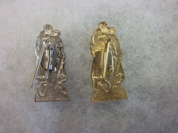 Anstecker Seelower Höhe in Silber und Gold