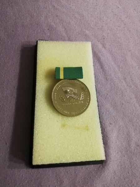 DDR Medaille für treue Dienste freiwilliger Helfer beim Schutz der Staatsgrenze 25 Jahre
