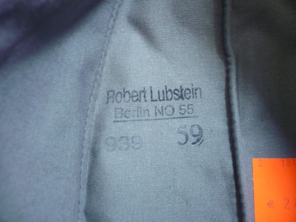 Schiffchen M34 für Mannschaften, Hersteller Robert Lubstein, schwarz, #Größe 59#