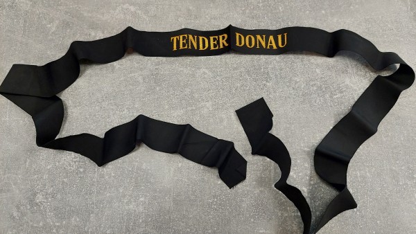 Bundeswehr Mützenband Tender Donau gewebt