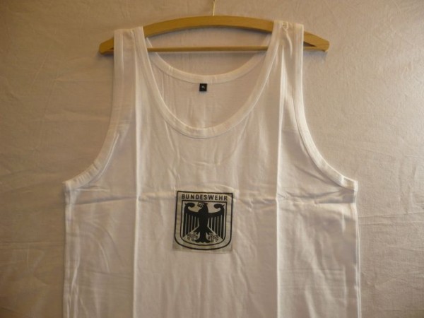Sporthemd BW, weiß, Grösse XL Tank-Top