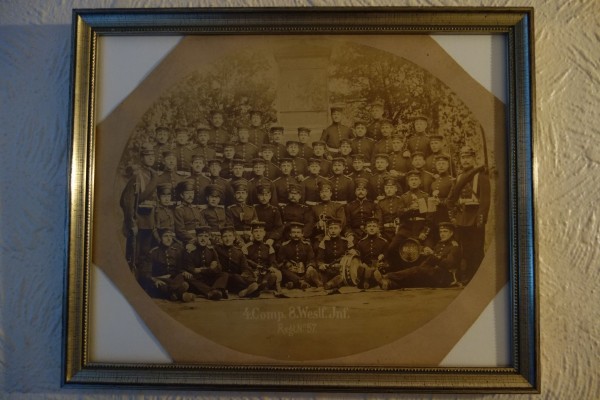 Preußen Foto Infanterie-Regiment Herzog Ferdinand von Braunschweig (8. Westfälisches) Nr. 57