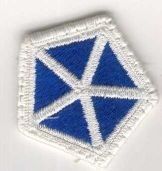 Armabzeichen 5th Corps, bunt