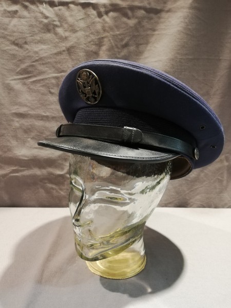 US Schirmmütze Air Force USAF Service Cap Mannschaften Größe 7 1/4 - 58
