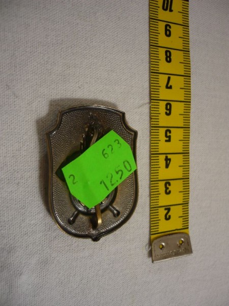 Bayern: Mützen- und Kragenabzeichen Bayern,  für Feuerwehranwärter bis Hauptlöschmeister