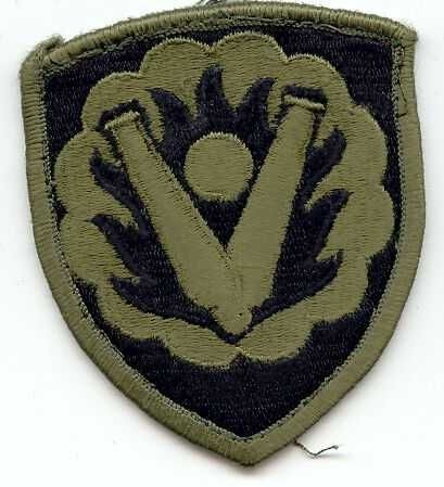 Armabzeichen 59th Ordnance Brigade, tarnfarben ( OD )