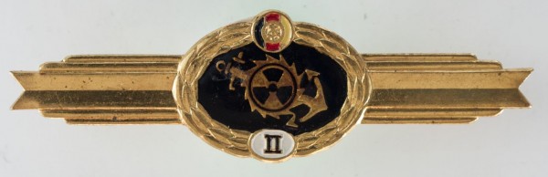 Klassifizierungsabzeichen,Qualifizierungsspange, für Pionierwesen und Chemische Dienste, Stufe 2 Bild ist ein Muster