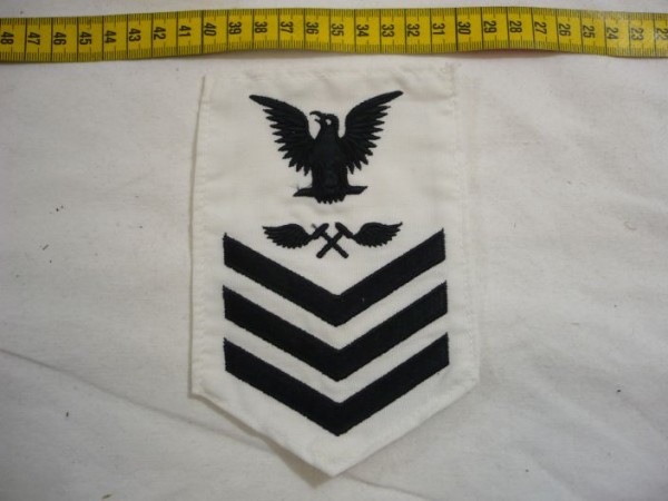 Armabzeichen für Hemden, Dienstgrad mit Laufbahnabzeichen, AM Aviation Structural Mechanic, Petty Officer First Class