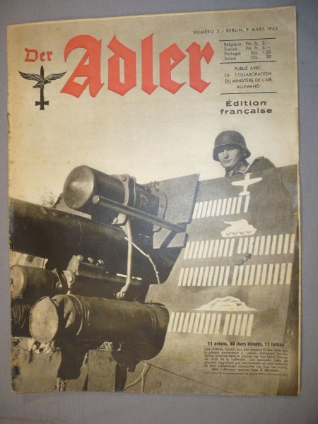Zeitschrift "Der Adler" Edition Francaise Nr. 5