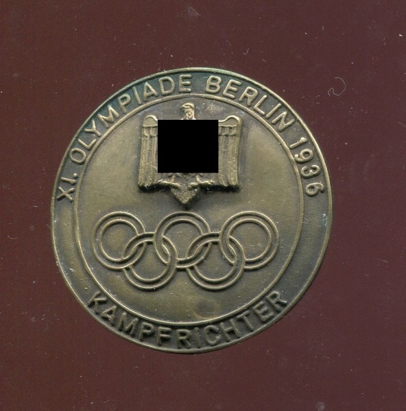 Olympia 1936 - Abzeichen für Kampfrichter XI. Olympia 1936