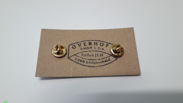 Fallschirmspringerabzeichen BW gold Metall, kleiner Fallschirm -Werksmuster-