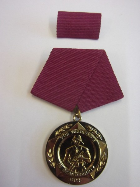 Medaille für Verdienste im Brandschutz der DDR