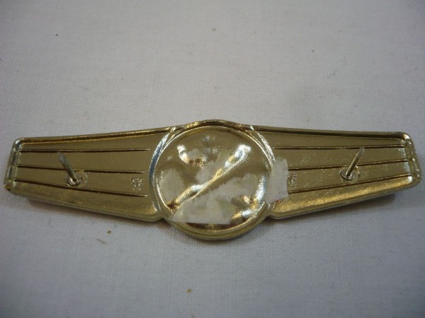 Tätigkeitsabzeichen, Überwasserwaffenpersonal, Silber, Metall  