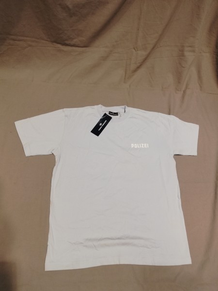 Polizei Hamburg T-Shirt hellblau Größe XL-XLarge Versuch !!!