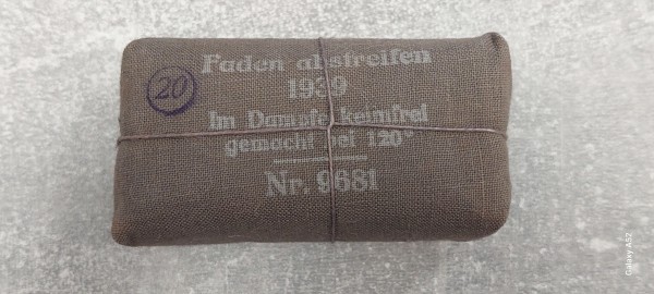 Verbandpäckchen Nr.9681 von 1939