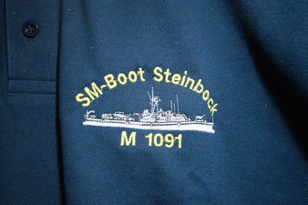Polohemd, SM Boot Steinbock M 1091,# X-Large#
