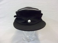 Vorschau: Feldmütze M43 für Offiziere, schwarz #Grösse 61# 1 Knopf Vorschau: Feldmütze M43 für Offiziere, schwarz #Grösse 61# 1 Knopf