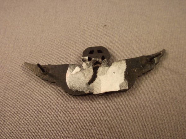 Brustabzeichen, Army Master Aviator, Metall, schwarz
