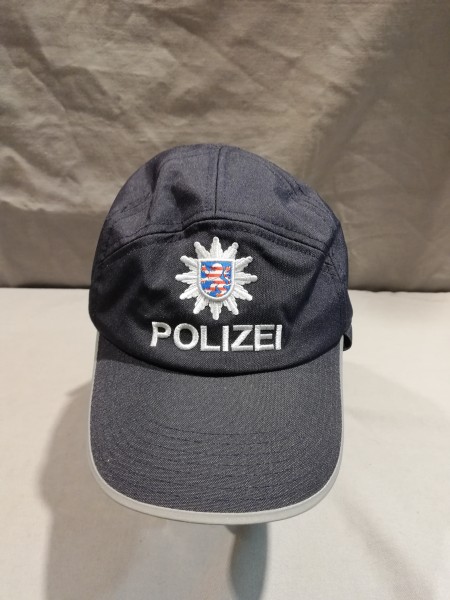Polizei Hessen Baseballcap in dunkelblau mit Ohrenklappen Größe 59-63