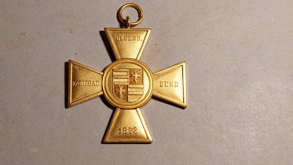 Allgemein: Ordenskreuz des Oldenburger Kameradschaftsbundes von 1873