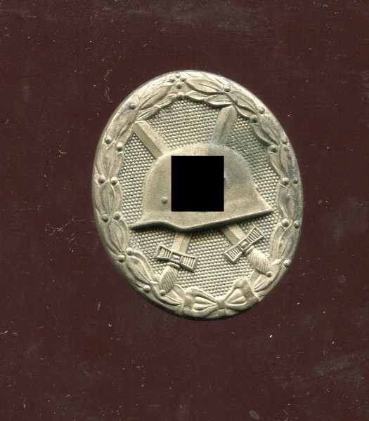 3. Reich Verwundetenabzeichen in Silber 1939 - Hersteller 65 - Klein & Quenzer Idar Oberstein