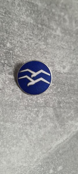 BRD Abzeichen DLV Deutscher Luftfahrtsport Verband Segelflieger B-Abzeichen 21mm mit Schraube