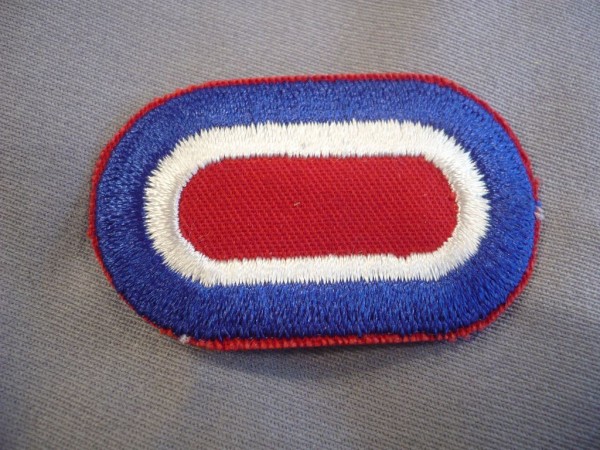 Brustabzeichen, Background Trimming, Oval, 187th Infantry Regiment