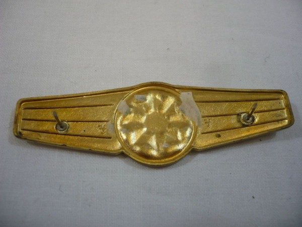 Tätigkeitsabzeichen, Feldjäger, Gold, Metall