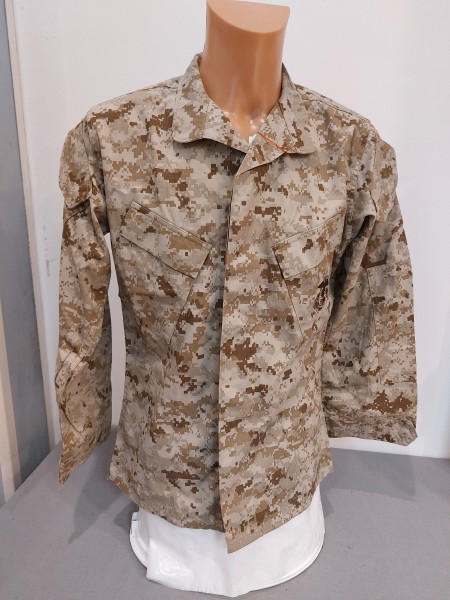 US Jacke USMC in Desert MARPAT Tarn Grösse Small-Regular Original